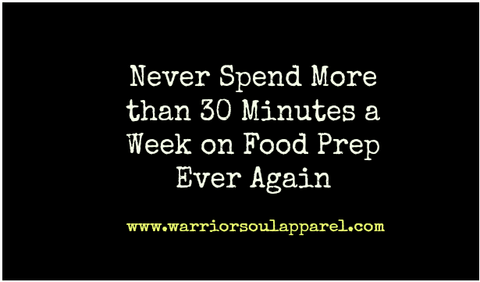 Fitness Life Hacks: How to Never Spend More than 15 Minutes at a Time Prepping Meals.