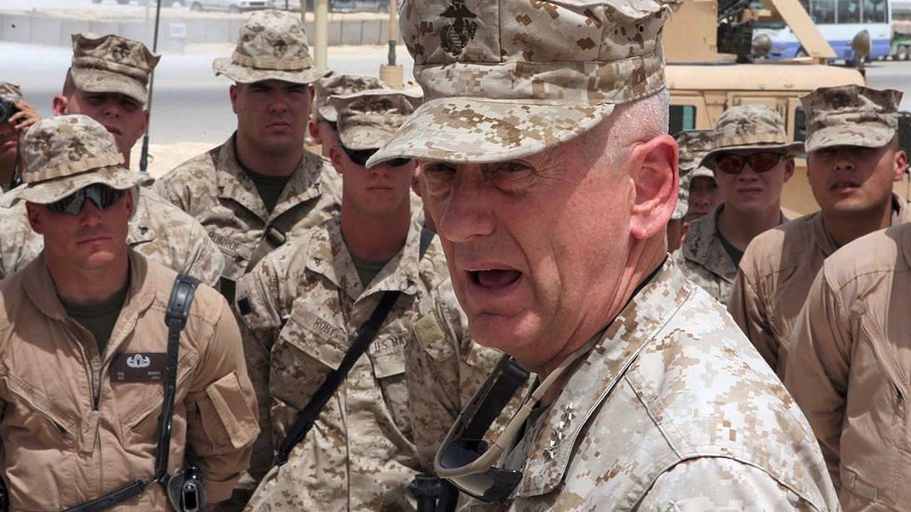 General Jim Mattis Speaks to the Troops